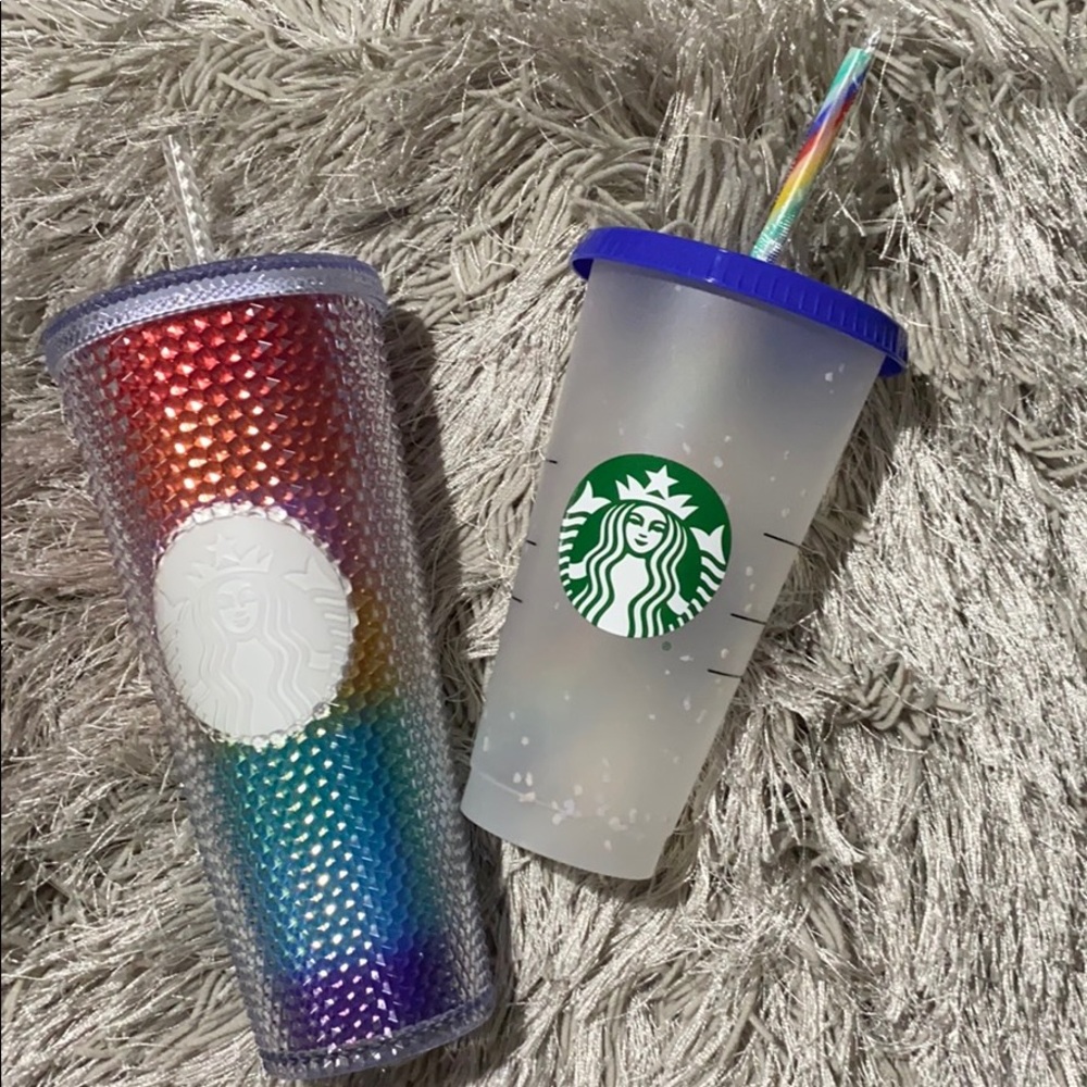 Starbucks Rainbow/Confetti